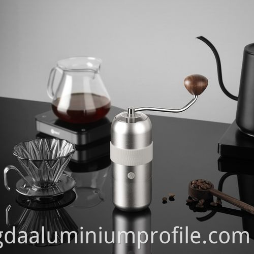 Household Aluminum Kitchen Accessory Aluminium Coffee Grinder